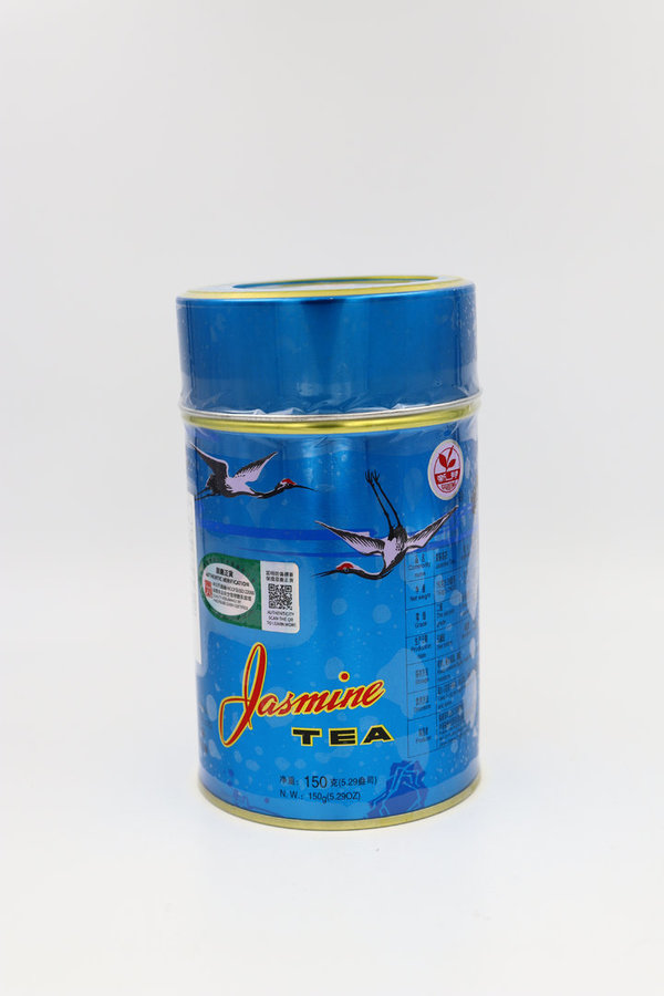 CHA JASMIN 150G 茉莉花茶（蓝罐）