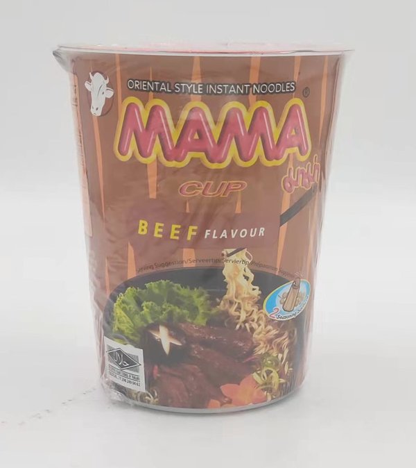 MAMA CUP BEEF FLAVOUR 70G MAMA 牛肉味杯面