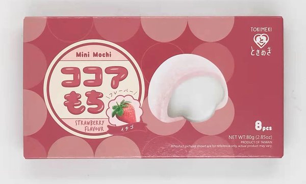 MINI MOCHI C/MORANGOS 80G 迷你麻薯 草莓味